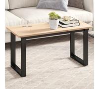 Tafelblad rechthoekig 90x40x1,7 cm massief grenenhout847415