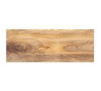 vidaXL Dessus de Table 90x40x2,5 cm rectangulaire Bois Massif manguier