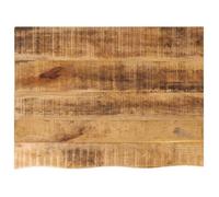 vidaXL Dessus de table 90x60x2,5 cm bord vif bois massif manguier brut 370357