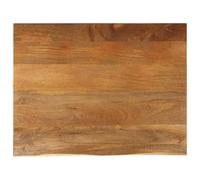 vidaXL Dessus de Table à Bord Vivant 110x80x3,8cm Bois Massif manguier