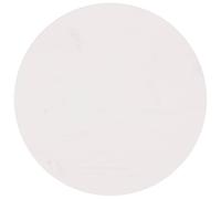 vidaXL Dessus de Table Blanc Ø60x2,5 cm Bois de pin Massif