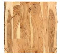 vidaXL Dessus de table Bois d'acacia massif 58x(50-60)x2,5 cm