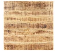 vidaXL Dessus de table de remplacement 60x60 cm 15-16 mm Bois de manguier solide