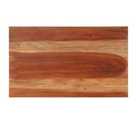 vidaXL Dessus de table en bois solide 15-16 mm 60 x 100 cm
