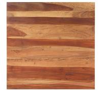 vidaXL Dessus de table Bois solide 15-16 mm 80x80 cm