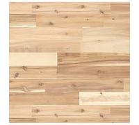 vidaXL Dessus de table carré – Bois massif d'acacia – 50x50x2 cm – Marron