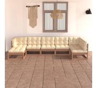 Dessus de table carré en bois de récupération 70x70 cm - VIDAXL - 286059 - Bois massif - Marron - Campagne