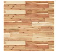 vidaXL Dessus de table carré 70x70x2 cm Bois massif d'acacia Marron