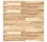 vidaXL Dessus de Table carré 80x80x4 cm Bois Massif d'acacia