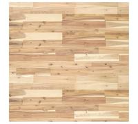 vidaXL Dessus de table carré 90x90x4 cm Bois massif d'acacia Marron