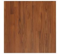 Vidaxl Dessus De Table Carré Marron Foncé 50x50x4cm Bois Chêne Traité Marron