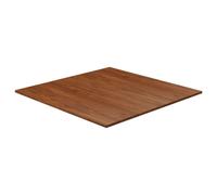 Vidaxl Dessus De Table Carré Marron Foncé90x90x1,5cm Bois Chêne Traité Multicolore