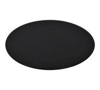 vidaXL Dessus de table rond en verre trempé 500 mm Noir
