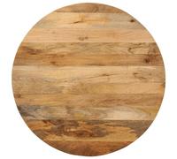 vidaXL Dessus de table de remplacement rond Ø 70 x 2,5 cm bois de manguier massif