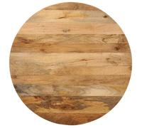 vidaXL Dessus de Table, Dessus de Table de Remplacement, Dessus de Rechange Salle à Manger, Ø 70x3,8 cm Rond Bois de 370065