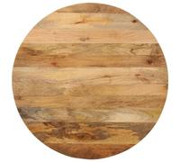 vidaXL Plateau de table Ø 90×2,5 cm rond – bois de manguier massif