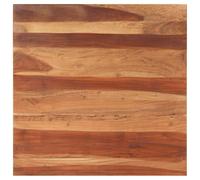 Bois de Manguier Solide Dessus de Table 25-27 mm 70x60 cm Remplacement vidaXL