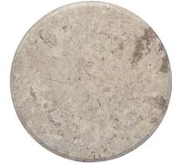 vidaXL Dessus de table Marbre Gris Ø50 x 2,5 cm
