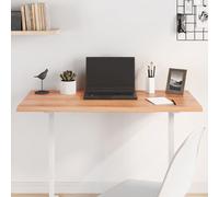Dessus de bureau marron foncé 100x60x2 cm bois chêne traité vidaXL