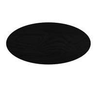 vidaXL Dessus de Table Marron foncé 80x40x4 cm Bois chêne Massif Ovale