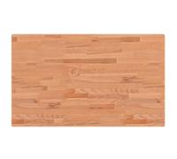vidaXL Dessus de Table, Plateau de Bureau, Dessus de Table de Remplacement Salle de Séjour, 100x60x2,5cm Rectangulaire Bois Massif de Hêtre