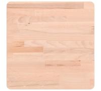 vidaXL Dessus de Table, Plateau de Table de Remplacement, Dessus de Table Basse Salle de Séjour Intérieur, 40x40x1,5 cm Carré Bois Massif de Hêtre