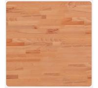 Vidaxl Dessus De Table 60x60x2,5 Cm Carré Bois Massif De Hêtre Multicolore