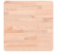 Vidaxl Dessus De Table 40x40x2,5 Cm Carré Bois Massif De Hêtre Multicolore