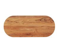 vidaXL Dessus de table 370091 ovale 140x60x2,5 cm remplacement pour salle de séjour intérieure