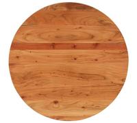 vidaXL Dessus de Table, Plateau de Table, Dessus de Table de Remplacement Salle de Séjour Intérieur, Ø70x2,5 cm Rond Bois Massif d'Acacia