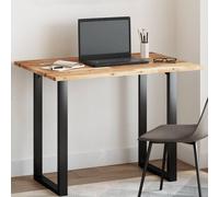 vidaXL Dessus de table rectangulaire 100x70x2 cm bois massif d'acacia Marron