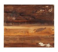 Vidaxl Dessus De Table Rectangulaire 60x70 Cm 15-16 Mm Bois Récupéré Marron