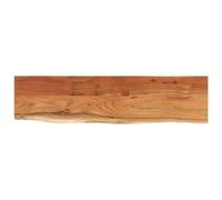 vidaXL Dessus de Table Rectangulaire Bois Massif Acacia 160x40x3,8 cm