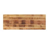 vidaXL Dessus de Table rectangulaire Bois Massif de manguier Brut