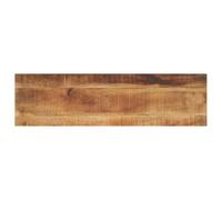 vidaXL Dessus de table rectangulaire bois massif de manguier brut Marron