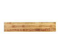 vidaXL Dessus de table rectangulaire bois massif de manguier brut 371290