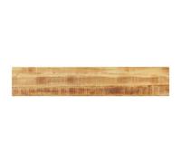 vidaXL Dessus de table rectangulaire bois massif de manguier brut Marron