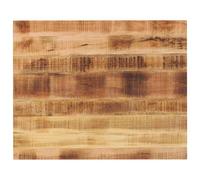 vidaXL Dessus de table rectangulaire bois massif de manguier brut Marron
