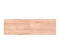 vidaXL Dessus de Table, Remplacement du Plateau de Table avec Bord Vif, Tableau de Bricolage Intérieur, Bois Massif Traité Bordure Assortie