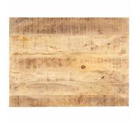 vidaXL Dessus de table Bois de manguier solide 15-16 mm 90x60 cm Multicolore