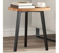 vidaXL Dessus de table rond Ø40 x 2 cm Bois massif d'acacia Marron