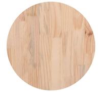 vidaXL Dessus de table rond Ø40x3 cm en pin massif