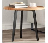 vidaXL Dessus de table rond Ø50×2 cm Bois massif d'acacia Pièce de rechange 4008695