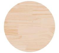 vidaXL Dessus de table rond Ø50x3 cm bois de pin massif 833661