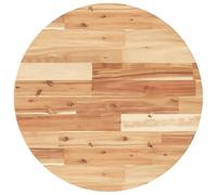 vidaXL Dessus de table rond Ø60 x 4 cm en bois massif d'acacia Marron