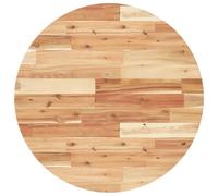 vidaXL Dessus de Table Rond Ø70x2 cm Bois Massif d'acacia