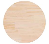 vidaXL Dessus de table rond Ø70 x 3 cm Bois de pin massif