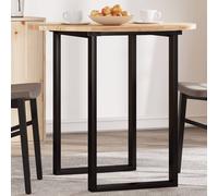 Vidaxl Dessus De Table Rond Ø80x2 Cm Bois Massif D'acacia Marron