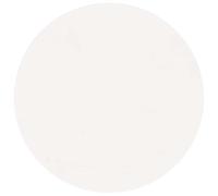 vidaXL Dessus de Table Rond Blanc Ø50x3 cm Bois de pin Massif