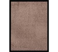 Paillasson Noir 80x120 cm Tapis de Sol Couloir Entrée Porte Bienvenue vidaXL